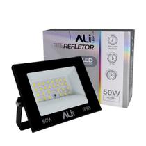 Refletor Led FITE 50W 6500K (Branco Frio) IP65 4000L Bivolt ALI-1RF004 ALI