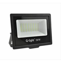 Refletor LED G-light Slim 50W 120 6500K Autovolt Refletor LED G-light Slim 50W 120 6500K Autovolt