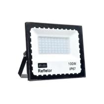Refletor Led Holofote 100w Branco Frio Ip67 Resistente Praia Refletor Led Holofote 100w Branco Frio Ip67 Resistente Praia