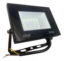 Refletor led holofote 20w luz verde ip66 - bivolt - a prova d'agua uso interno ou externo
