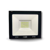 Refletor Led Holofote 50W Bivolt IP66 Verde Prova D'agua - Led Triangulo