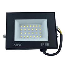 Refletor Led Holofote 50w Ip66 Bivolt Forte Luz Verde