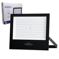 Refletor Led Holofote Carcaça 150w Prova D'água Preto Bivolt Play Luz Branco Frio Blumenau 6500k Refletor Led Holofote Carcaça 150w Prova D'água Preto Bivolt Play Luz Branco Frio Blumenau 6500k