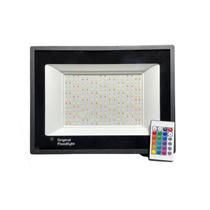 Refletor Led Holofote RGB 100w IP67 C/ Controle