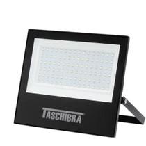 Refletor Led Holofote Taschibra 100W 3000K TRLED Preto Refletor Led Holofote Taschibra 100W 3000K TRLED Preto