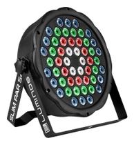 Refletor Led Par 64 Rgbw 54 Leds Cree De 3w Original Slim - LUMINOS