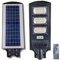 Refletor Led Poste Energia Painel Solar Bateria Interna Iluminação Pública 150w C/ Sensor De Presença Prova D'água - Envio em 24hs - MGC