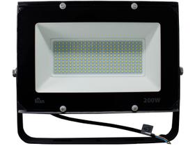 Refletor Led Preto 200W 6500K IP65 (Branco Frio) - Kian