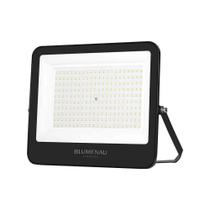 Refletor LED PRO 200W IP66 Bivolt 6.500K - Preto Blumenau Iluminação