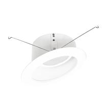 Refletor LED Retrofit Inclinado de 6" com CCT Selecionável Branco Refletor LED Retrofit Inclinado de 6" com CCT Selecionável Branco