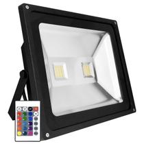 Refletor Led RGB 100w Real C/ Memória na Rede