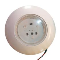 Refletor LED RGB 9W ABS - Donatti Refletor LED RGB 9W ABS - Donatti