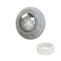 Refletor Led RGB 9W Para Piscina Luxpool Com Cabo 10M