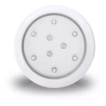 Refletor Led RGB Corpo ABS 9w 80mm rosca 1/2