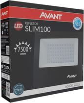 Refletor LED Slim 100w IP65 6500k Branco Frio - Avant