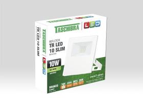 Refletor Led Slim 10W Verde Bivolt - Taschibra
