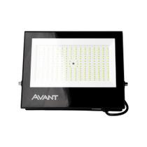 Refletor Led Slim 200w Branco Bivolt Avant