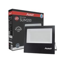 Refletor Led Slim 200w IP65 6500k Bivolt - Avant
