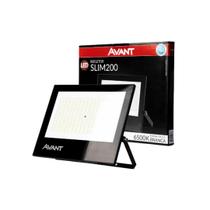 Refletor Led Slim 200W IP66 6500K Luz Branca - Avant