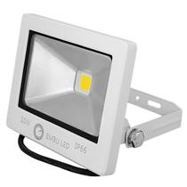Refletor Led Slim 20W Bivolt Branco Quente Ip66