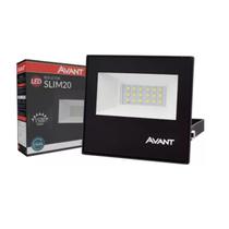 Refletor Led Slim 20w IP65 6500k Bivolt - Avant