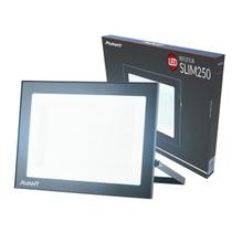 Refletor Led Slim 250w 6500k Branco Frio 110v/220v Ip66 a prova dágua Preto Cod: 259721378 Avant