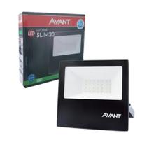 Refletor led slim 30 watts verde avant