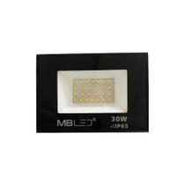 Refletor led slim 30w 6500k ip65