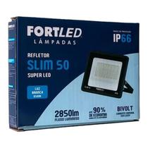 Refletor Led Slim 50 6500K Fortled 2445