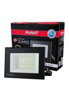 Refletor Led Slim 50w 6500k Bivolt 3750lm Avant