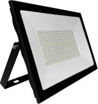 Refletor led slim 50w bivolt 6500k ip65 branco frio ourolux