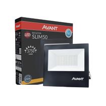 Refletor Led Slim 50w IP65 3000k Bivolt - Avant