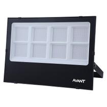 Refletor Led Slim300 Preto Bivolt 300W - 6500K Avant Refletor Led Slim300 Preto Bivolt 300W - 6500K Avant