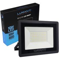Refletor Led Smart 100W Ip66 Bivolt Branco Frio