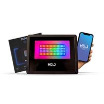 Refletor Led Smart Inteligente Wi Fi 50w RGB Colorido 110v/220v Bivolt Ip65 Preto Cod: 290318179 Avant Neo