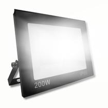 Refletor Led Smd 200w Holofote Bivolt Ip66-6500K Branco Frio - Dubai