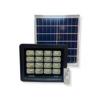 Refletor Led Smd 200W Holofote Bivolt + Placa Solar +