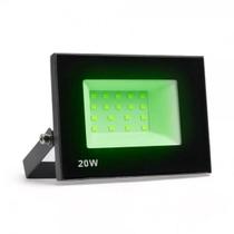 Refletor Led Smd 20W Verde - Mgc