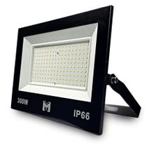 Refletor LED SMD 300w Holofote Prova d'água Branco Frio 6500k Luz Branca Bivolt 110v 220v Blindado IP66