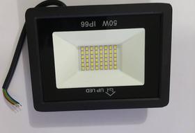 Refletor led smd 50w 6500k bivolt branco frio