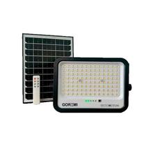Refletor led solar 100w 6500k a prova d'agua bf preto goremi 2789 Refletor led solar 100w 6500k a prova d'agua bf preto goremi 2789