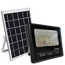 Refletor Led Solar 300w Prova D'agua Cor Da Luz Branco-frio