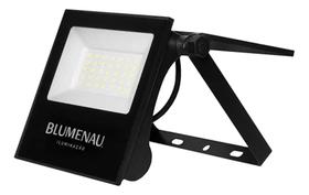 Refletor LED Solar 30W play Alumínio Bivolt IP65 6500K PT