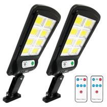 Refletor LED Solar 400W com Sensor Automático Sem Fio Prova DÁgua IP66 LK0035