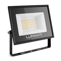 Refletor LED Start 100w IP66 A Prova D' Água Luz Amarela - Lumanti