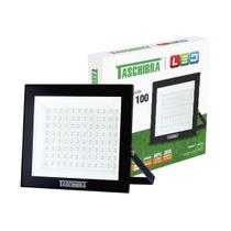 Refletor led tr slim 100w 6500k preto taschibra Refletor led tr slim 100w 6500k preto taschibra