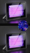 Refletor LED UV 30W Luz Negra Bivolt Refletor LED UV 30W Luz Negra Bivolt