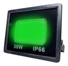 Refletor LED Verde 30W - Alta Qualidade Economia de Energia 20.000h