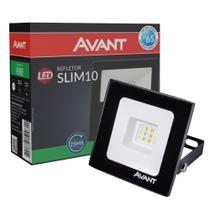 Refletor Led Verde Slim 10W Bivolt Avant Refletor Led Verde Slim 10W Bivolt Avant
