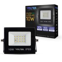 refletor led volter eco IP65 10w 6500k preto 900lm luz branco frio refletor led volter eco IP65 10w 6500k preto 900lm luz branco frio